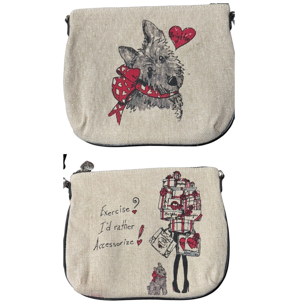 NWT BRIGHTON SCOTTIE DOG CROSSBODY